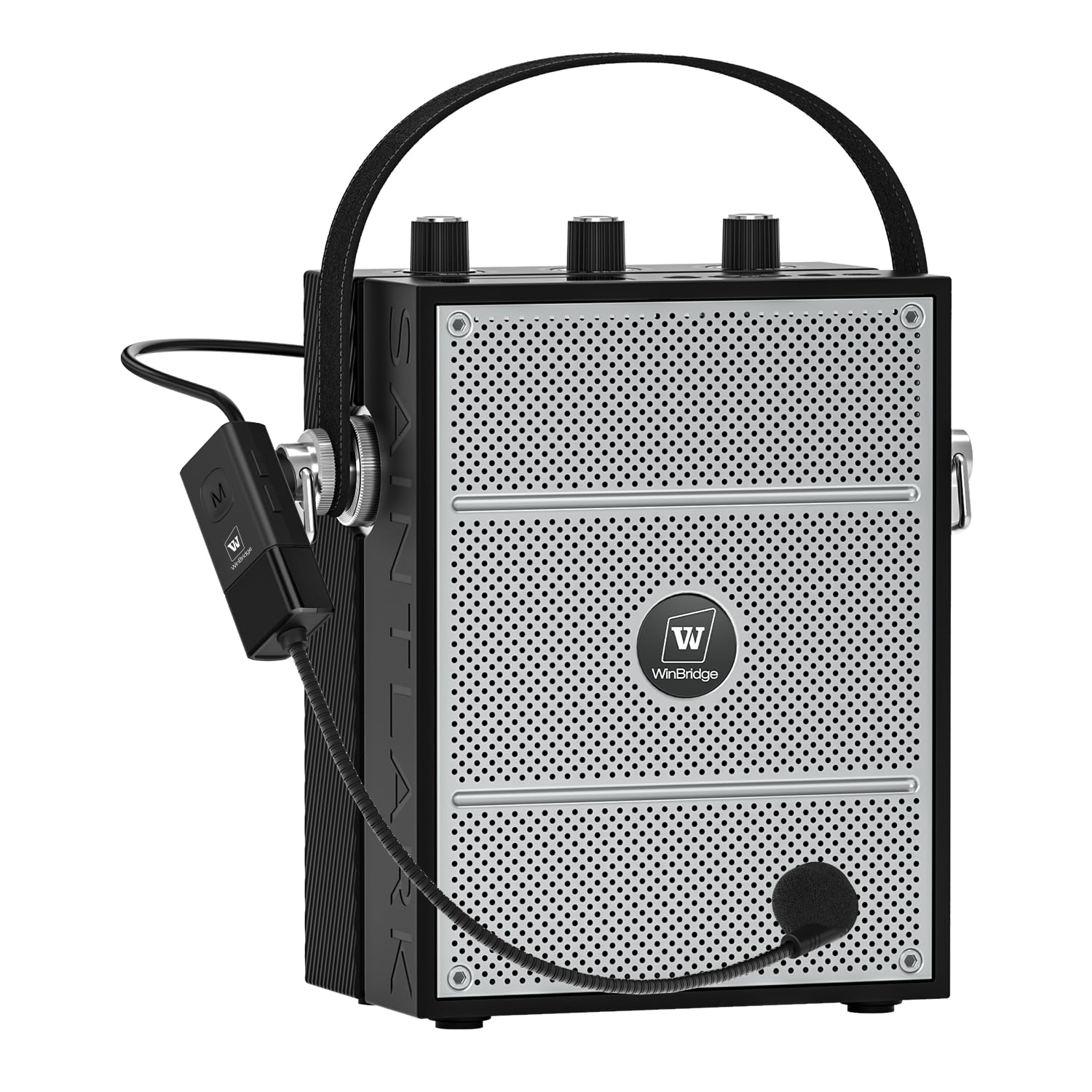 Bluetooth 5.3 Voice Amplifier with Wireless Microphone Headset - 40W Portable Megaphone PA System for Teachers, Classrooms, Speeches & Outdoor Events | Ideal for Lectures, Presentations, and Public Speaking