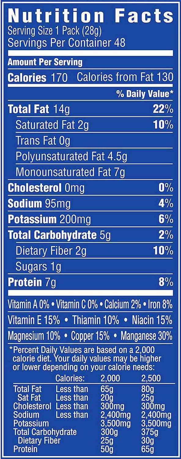 Planters Salted Peanuts - 48 Count (1 oz Bags) - 2 Pack Bulk Snacks for Parties, Office & Road Trips