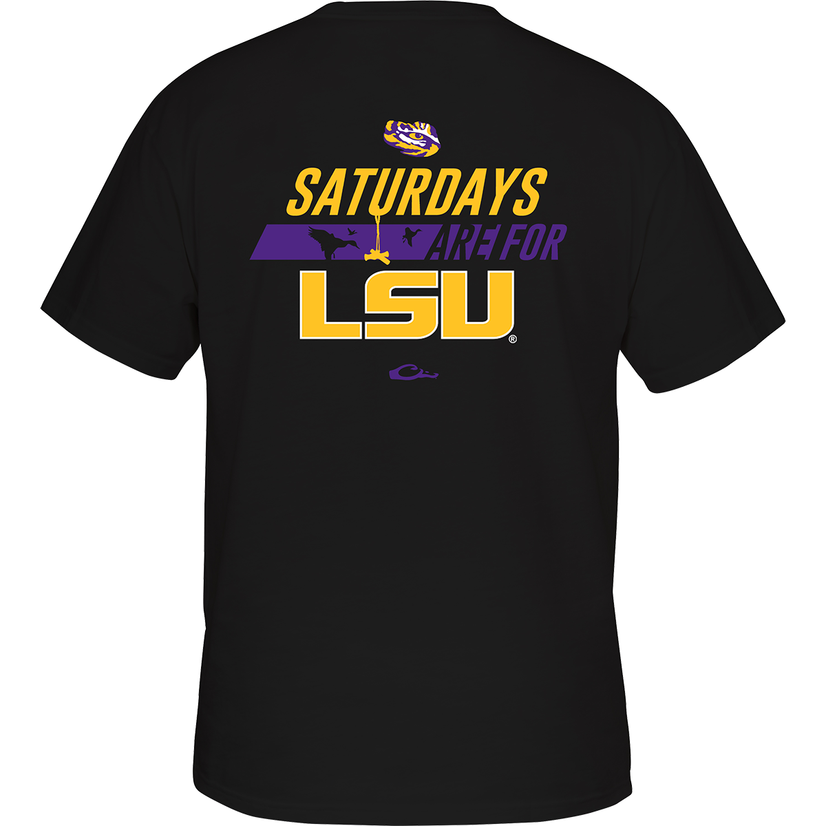 LSU Saturdays T-Shirt - Comfortable Cotton College Football Fan Shirt for Game Day, Tailgating & Casual Wear