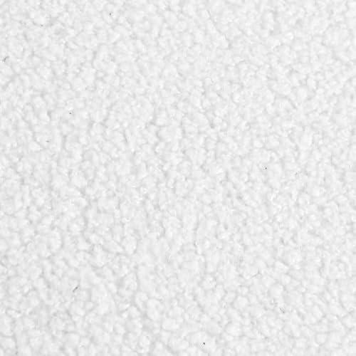 White Fleece/Fleece Backrest