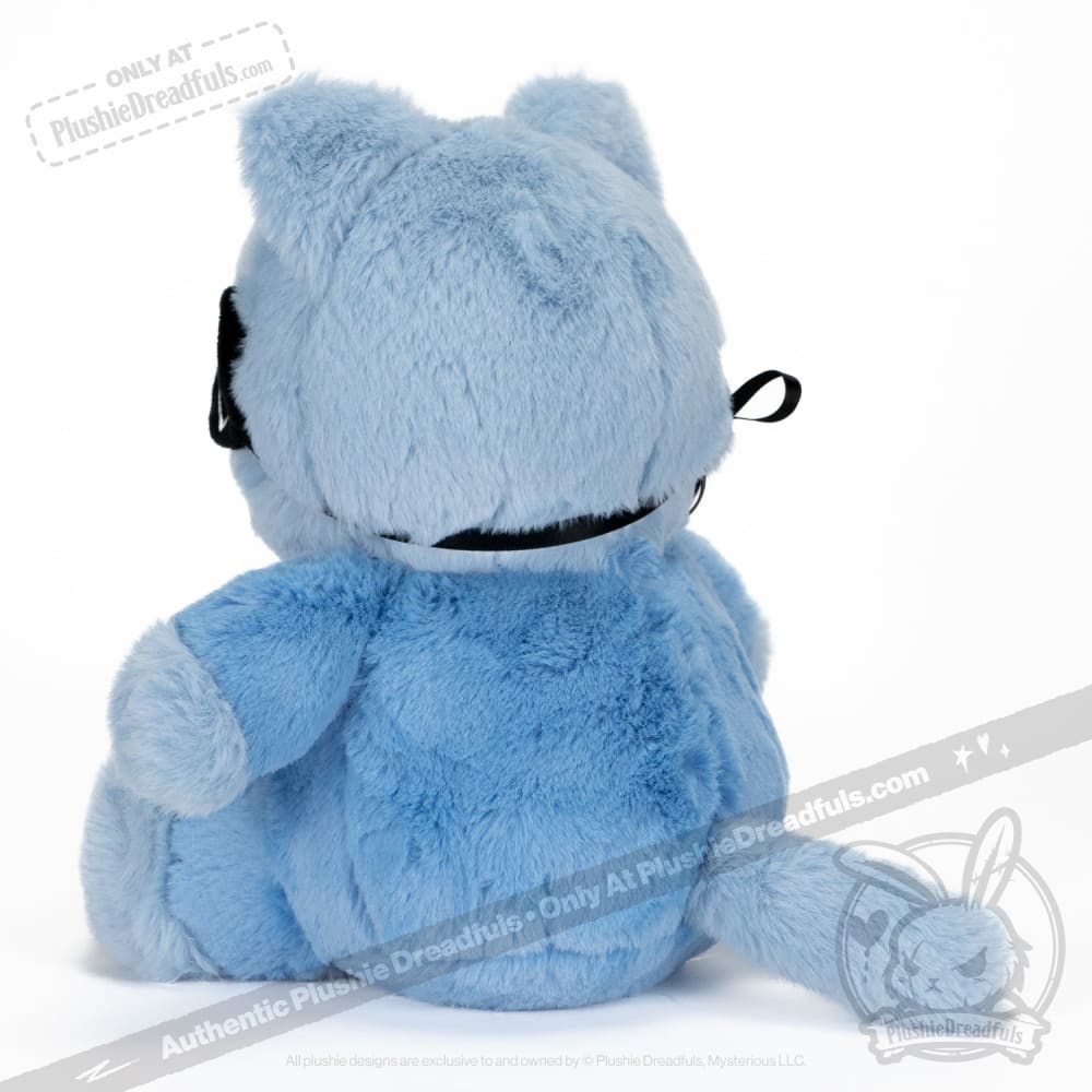 Plushie Dreadfuls Chronic Fatigue Syndrome Kitty - Soft Stuffed Animal Toy for Comfort & Awareness | Perfect Gift for CFS Warriors, Mental Health Support & Bedroom Decor