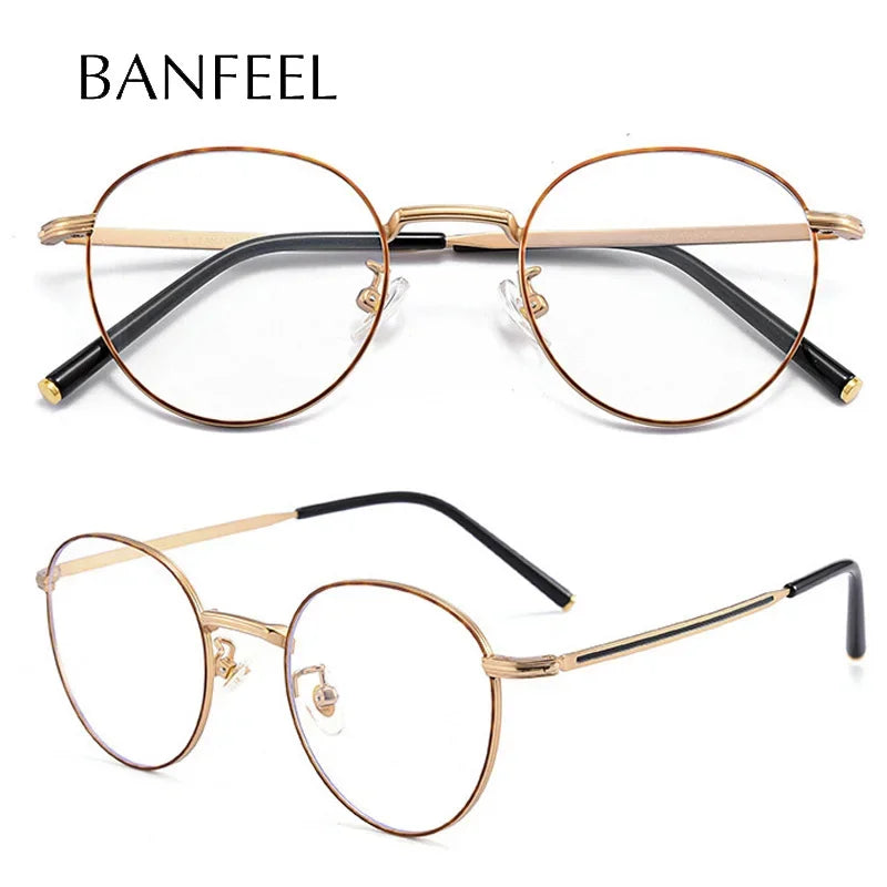 Aror Women's Full Rim Oval Round Titanium Eyeglasses - Lightweight & Durable Frame for Reading, Work & Everyday Use - Style 4941103