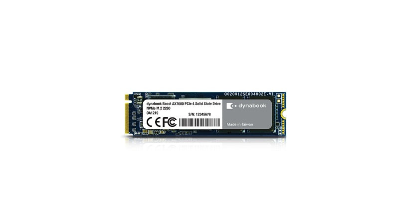 Dynabook Boost AX7600 PCIe Gen4x4 NVMe SSD - High Speed Internal Solid State Drive for Gaming, Video Editing & PC Upgrades | Fast Data Transfer & Enhanced Performance
