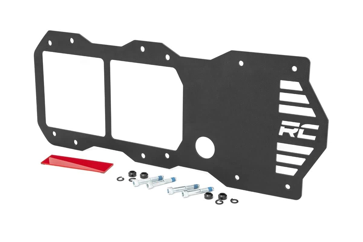 Rough Country Black Tailgate Reinforcement Kit for 2018-2022 Jeep Wrangler JL (10603) - Heavy Duty Off-Road Upgrade for Jeep Accessories & Spare Tire Support