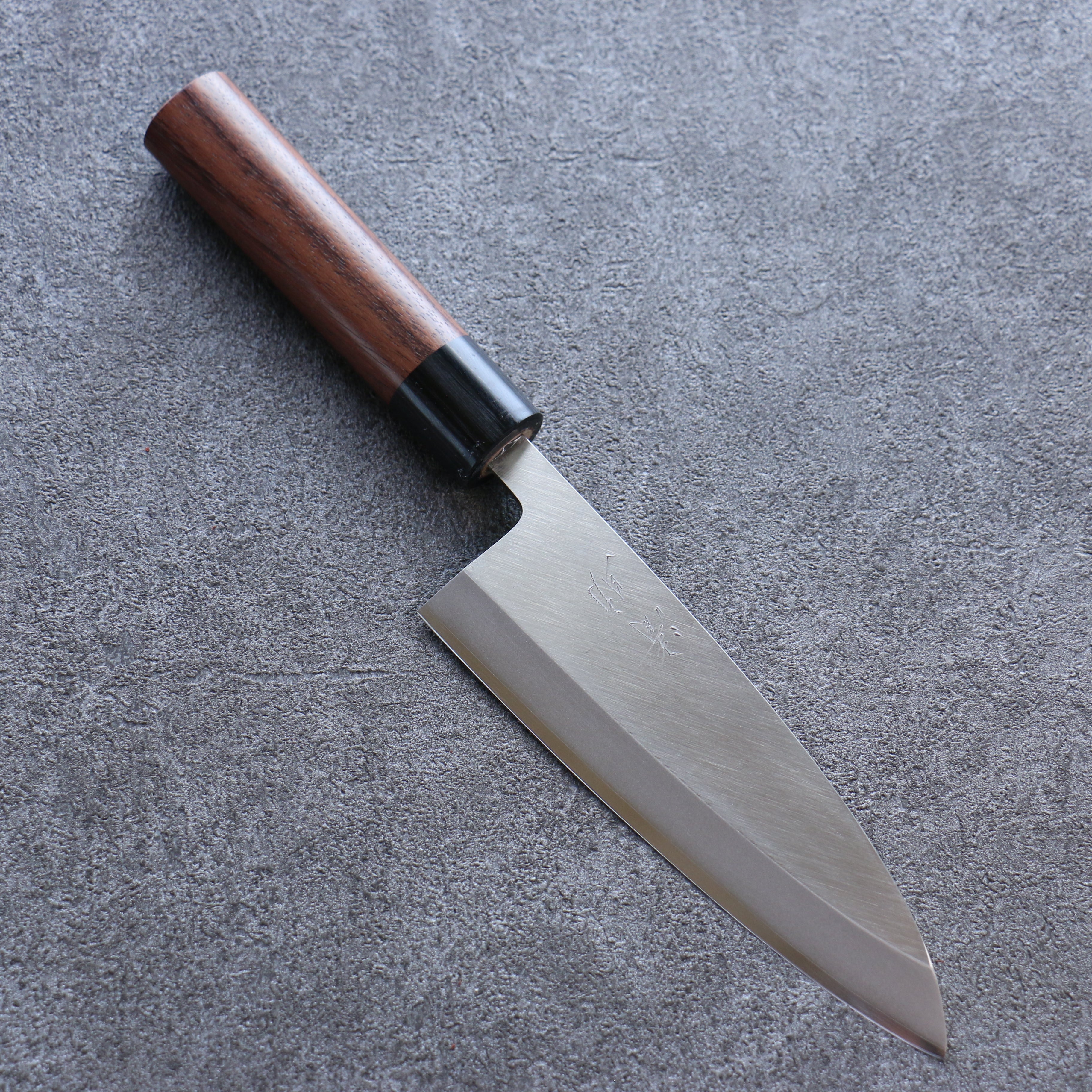 Seisuke VG1 Kasumitogi Deba Knife 150mm with Rosewood Handle - Premium Japanese Kitchen Knife for Sushi, Fish Filleting & Meat Cutting