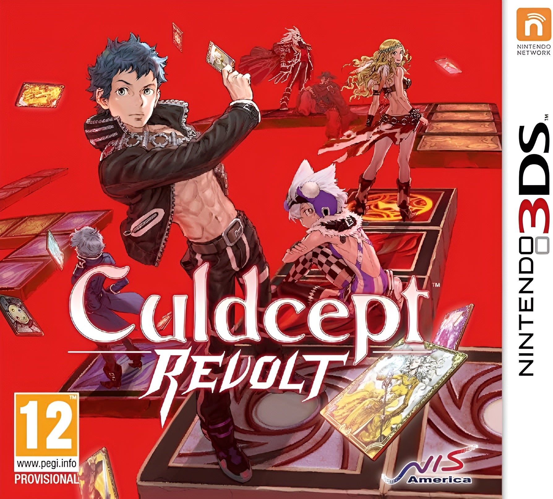 Culdcept Revolt - Nintendo 3DS Game (PAL Version) | Strategic Card Battle Game for Fantasy RPG Fans | Perfect for Travel & Home Entertainment