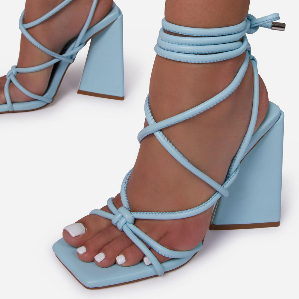 Danielle Women's Blue High Heels - Elegant Pointed Toe Pumps for Office, Party & Evening Wear - Comfortable Dress Shoes for Women