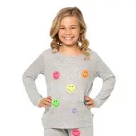 Sequins Smiley Face Hacchi Sweatshirt - Trendy & Comfortable Pullover for Women | Perfect for Casual Wear, Parties & Festivals