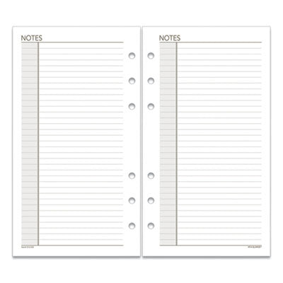 AT A GLANCE® Lined Notes Pages for Planners & Organizers - 6.75