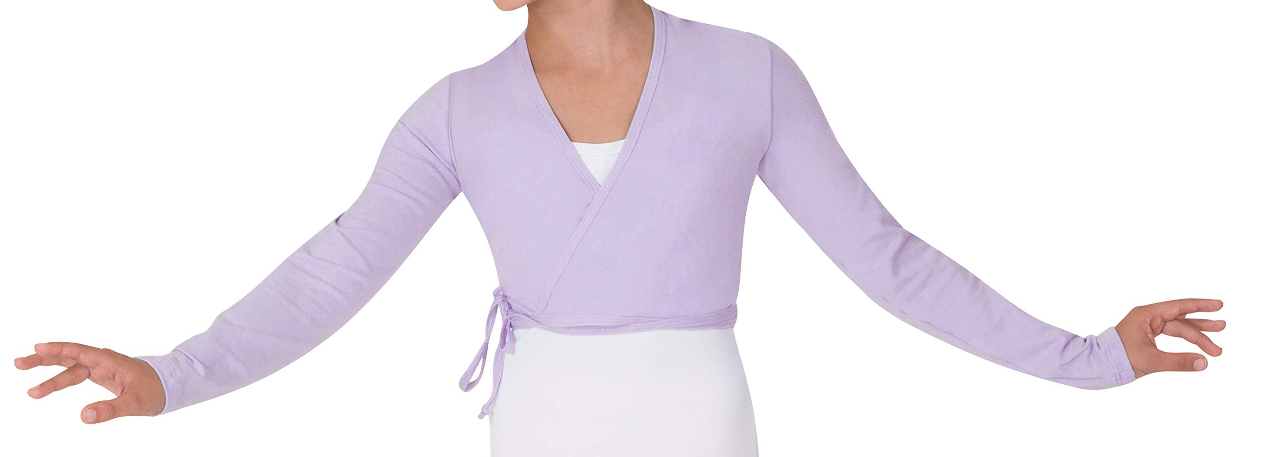 Body Wrappers 3201 Kids Long Sleeve Wrap Cardigan - Soft & Cozy Sweater for Girls & Boys - Perfect for School, Playdates & Family Photos