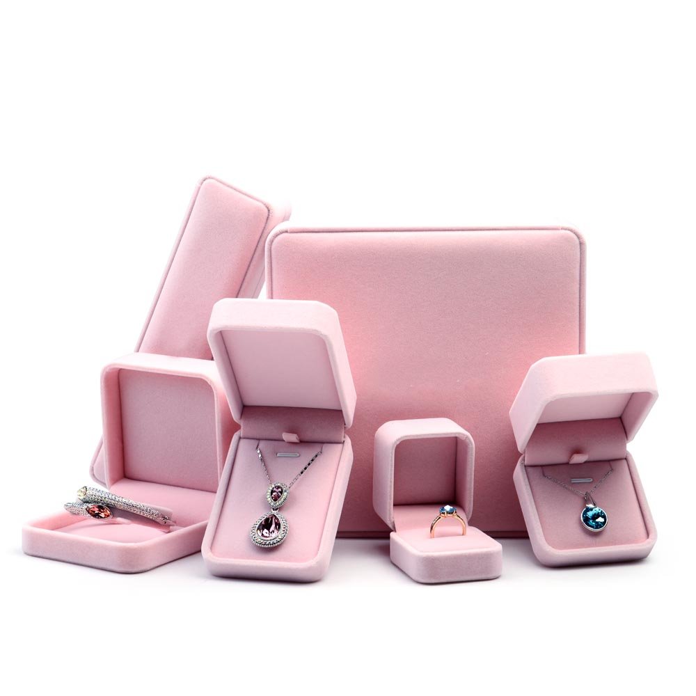 Oirlv Velvet Ring Box - Elegant Jewelry Gift Box for Engagement, Proposal, Wedding - Perfect Ring Bearer Case for Special Occasions & Romantic Moments