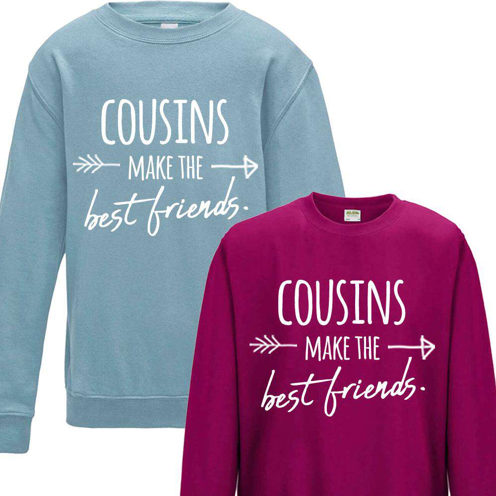 Best Friends Matching Sweaters for Adults - Cousins Gift Set (MRK X) | Cozy Couple Outfits for Christmas, Family Photos & Special Occasions