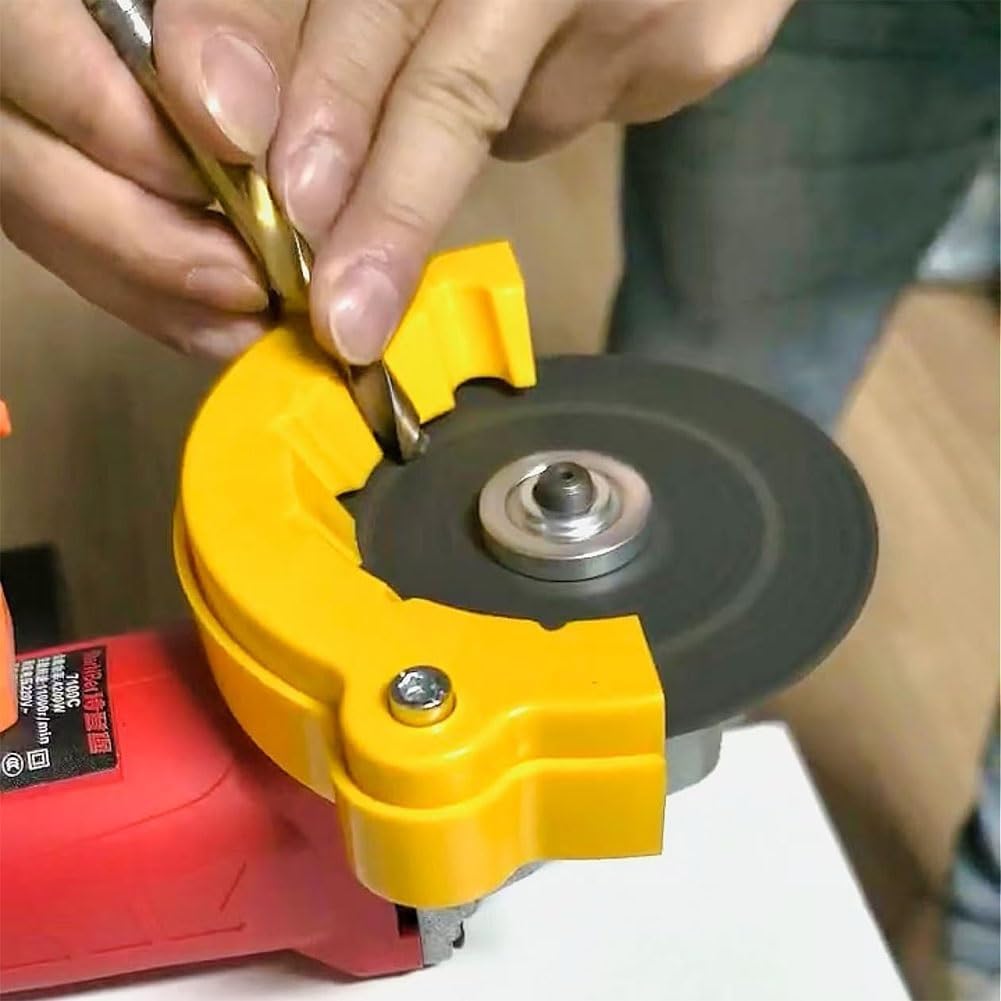 2025 New Drill Bit Sharpener & Grinding Attachment - Multi-Specification Sharpener for All Drill Bits - Giant Blade Angle Grinder - Perfect for Home Workshops, Metalworking & DIY Projects