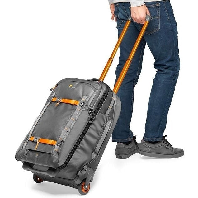Lowepro Whistler RL400 AW II Grey Green Waterproof DSLR Camera Backpack - Perfect for Outdoor Photography, Hiking & Travel Adventures