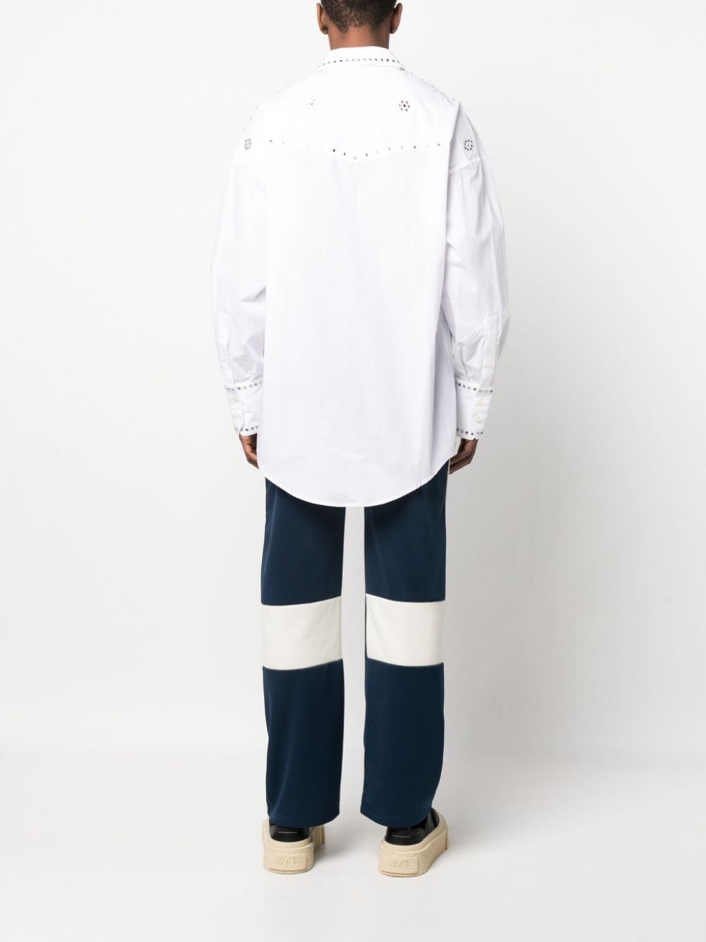 Premium BLUEMARBLE Men's White Casual Shirts - Breathable Cotton Comfort Fit for Office, Travel & Everyday Wear