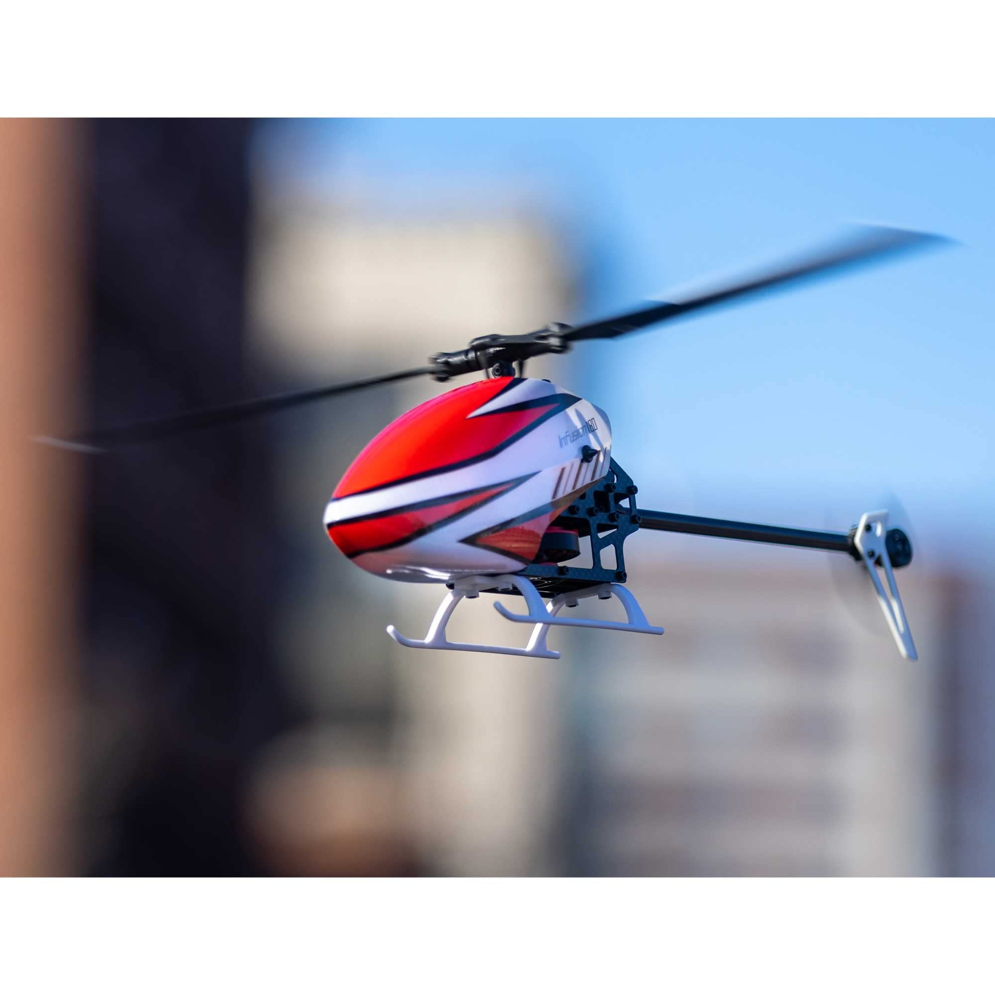 Blade RC Helicopter Infusion 180 BNF Basic - Ready-to-Fly Drone for Adults & Beginners (Transmitter/Battery/Charger Not Included) BLH7050 - Perfect for Aerial Photography, FPV Racing & Outdoor Hobby Flying