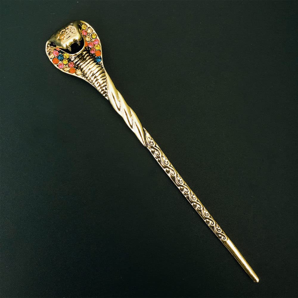Vintage Rhinestone Hair Sticks for Women - Bun & Updo Styling