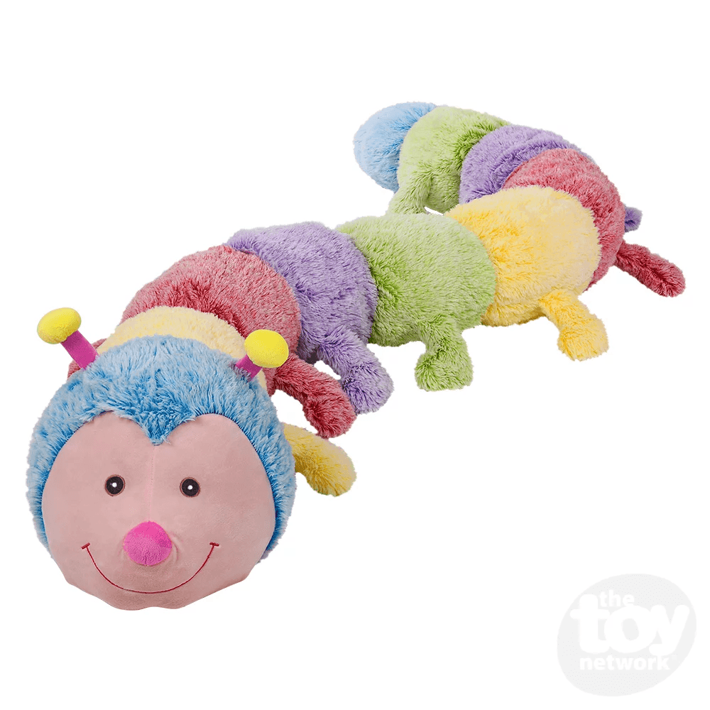 80 Jumbo Caterpillar Plush Toy - Soft & Cuddly Giant Stuffed Animal for Kids & Toddlers - Perfect for Nursery Decor, Birthday Gifts & Cute Hugging Companion