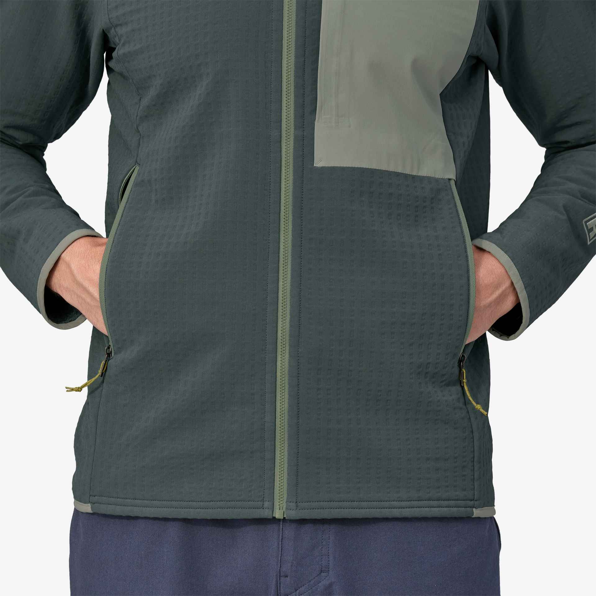 Men's R2® TechFace Fleece Jacket - Lightweight Water-Resistant Outdoor Jacket for Hiking, Camping & Winter Sports