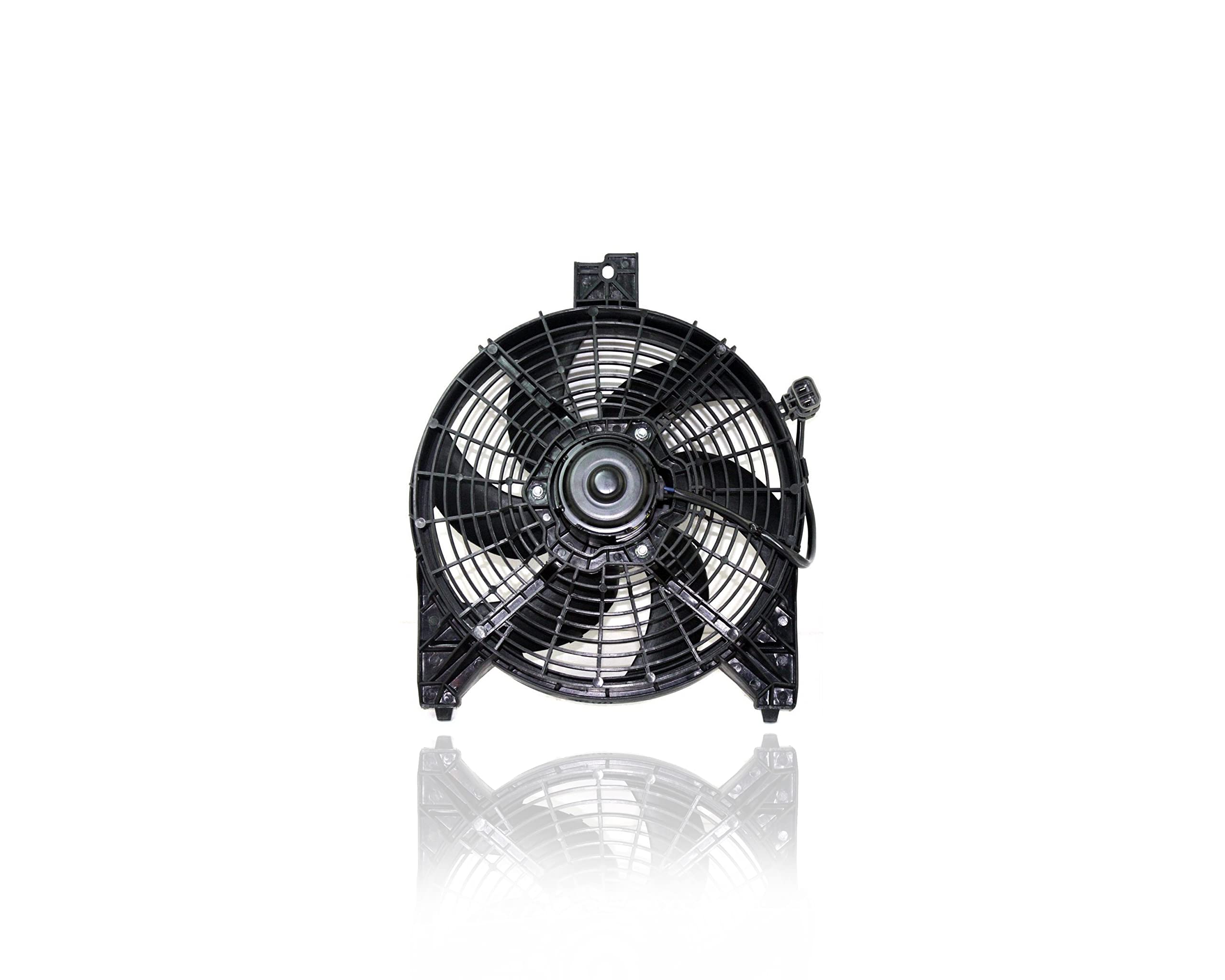 Replacement A/C Condenser Fan Assembly for 2007-2008 Nissan Titan, 2007-2015 Nissan Armada, 2006-2010 Infiniti QX56 - Compatible with Part #NI3120101 | Pacific Best Inc. | Perfect for Cooling System Repair & Maintenance