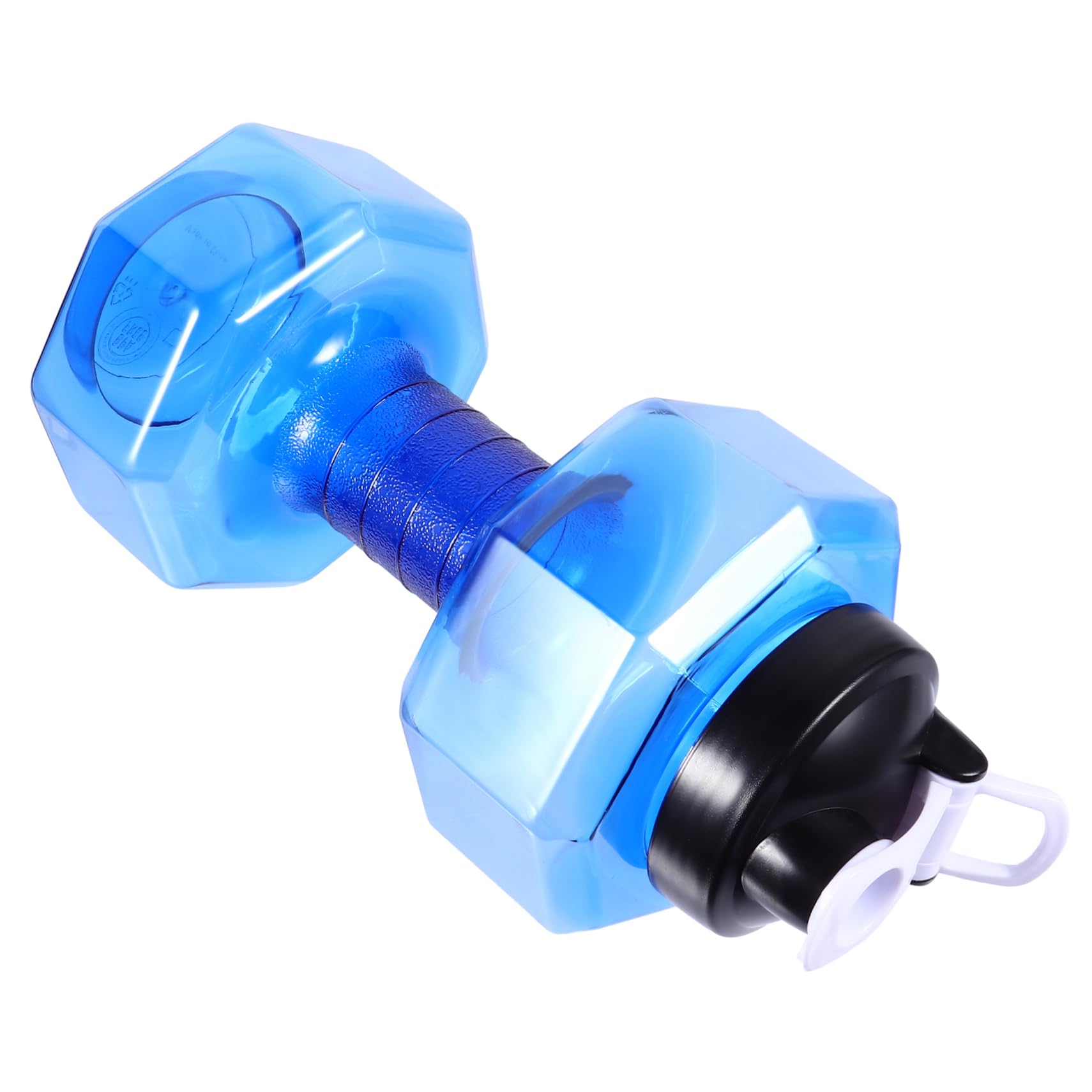 BESPORTBLE 2600ml Dumbbell Shaped Water Bottle - Leak Proof & Durable Gym Bottle for Fitness, School & Office - Perfect for Workouts, Hydration at Work & Sports Activities