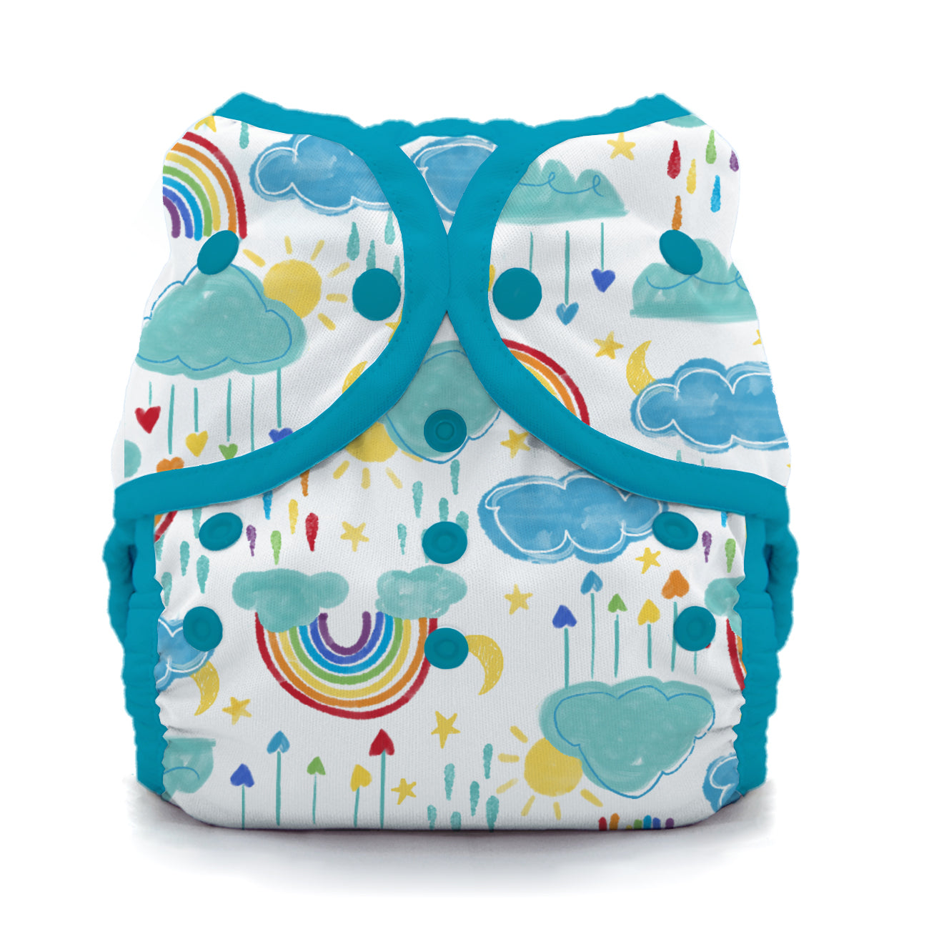 Thirsties Duo Wrap Cloth Diaper Cover - Waterproof, Adjustable, Reusable for Babies & Toddlers - Perfect for Daycare, Travel & Eco-Friendly Parenting