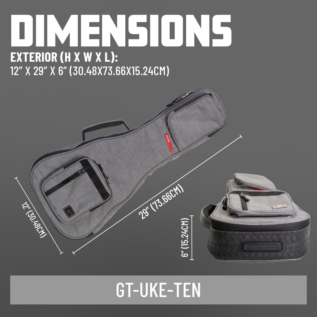 Gator Cases Transit Series - Durable Hard Shell Case for Musical Instruments & Equipment | Perfect for Travel, Storage & Protection of Guitars, Keyboards & DJ Gear