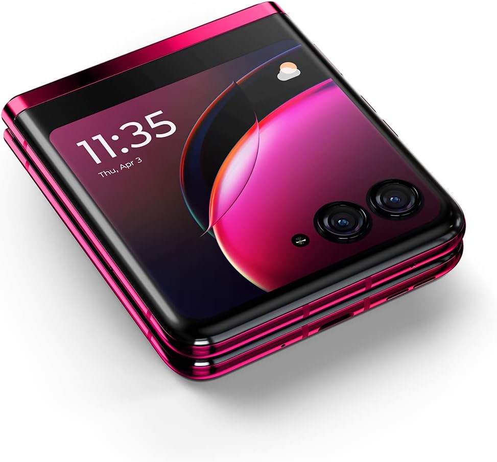 Motorola Razr+ 5G Smartphone (2023 Model) - 256GB Storage, 8GB RAM, 6.9