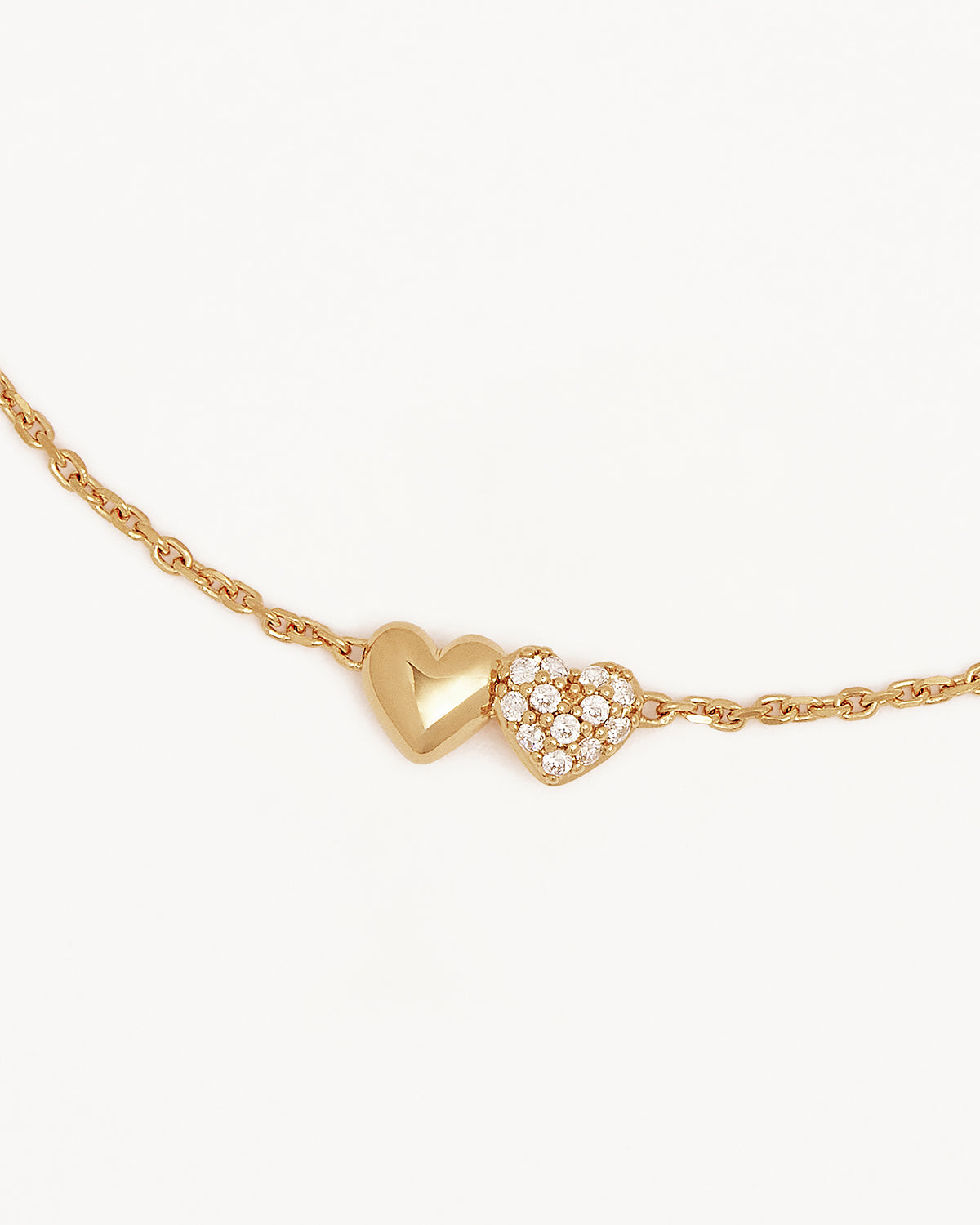 18K Gold Vermeil Always By Your Side Bracelet - Elegant Stackable Jewelry for Women, Dainty Friendship Gift for Her - Perfect for Everyday Wear & Special Occasions
