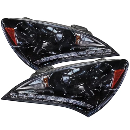 Glossy Black Housing Smoke Lens