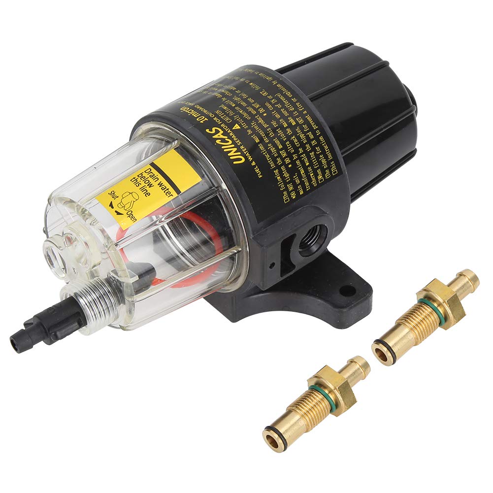 UF-10K Oil Water Separator Fuel Filter Replacement for Outboard Engines - High Performance Marine Fuel Filter for Boats, Yachts & Watercraft