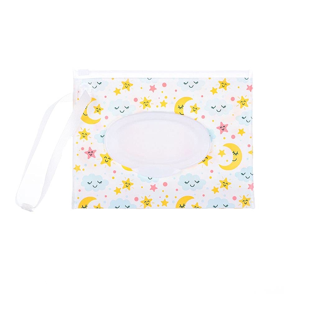 Portable Refillable Wet Wipe Container - Reusable Travel Wipe Pouch & Dispenser for Baby Care, Diaper Bags, On-the-Go Cleaning (7 Pack) - Perfect for Travel, Camping, and Everyday Use