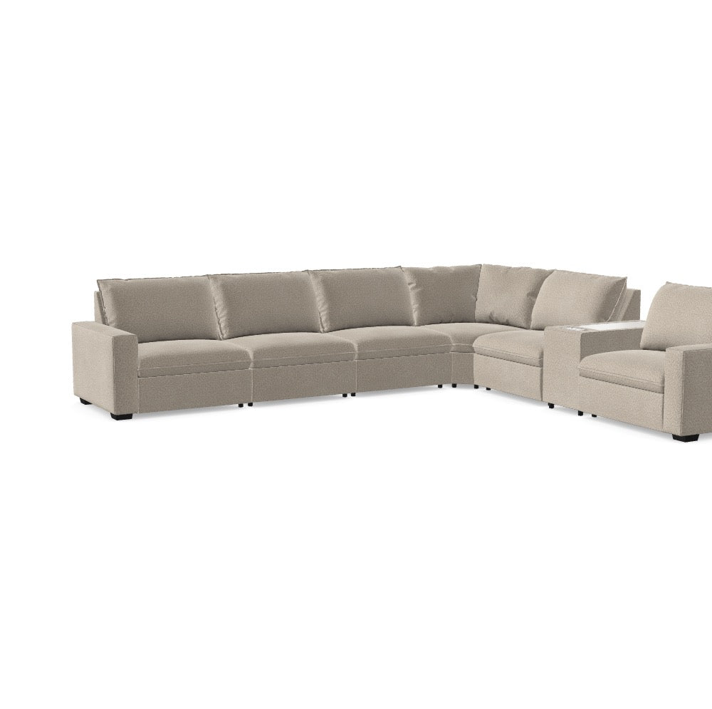 Love Story Modular Sectional Sofa - Custom Design Modern Living Room Furniture (Ref: M_V4XBF9) | Perfect for Small Spaces, Apartments & Cozy Home Decor