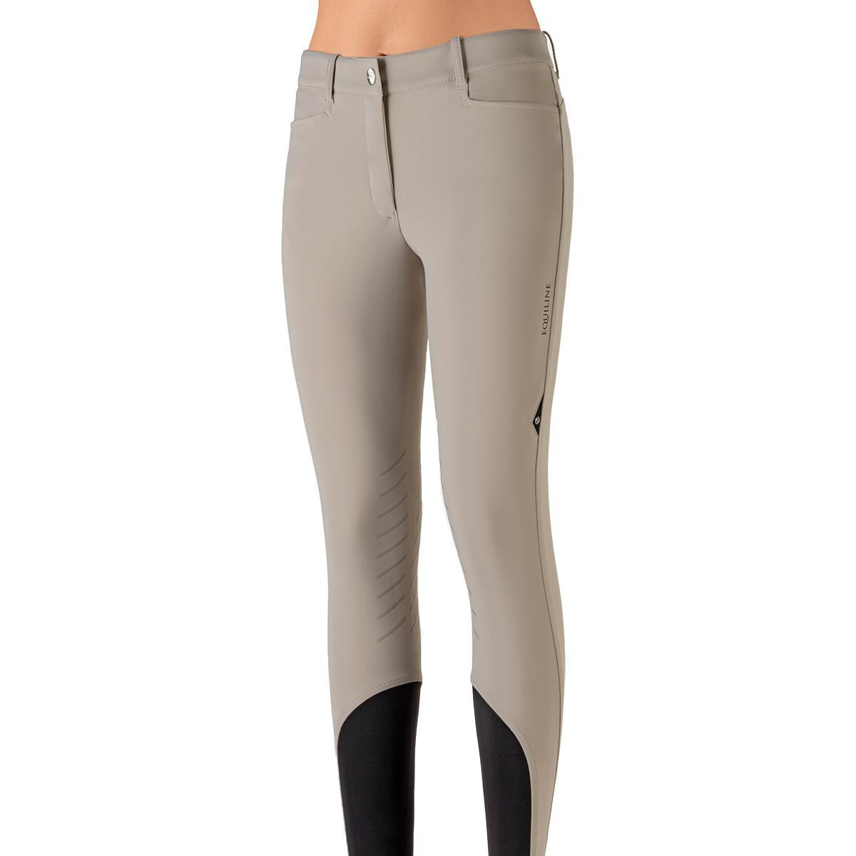 Equiline Women's SabineK Knee Grip Breech - Comfortable Equestrian Riding Pants for Horseback Riding & Dressage Training