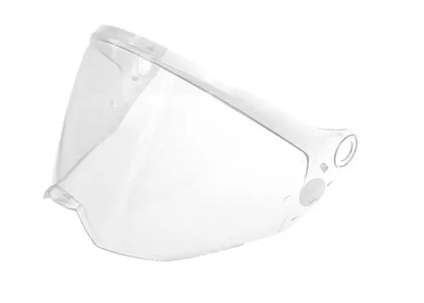 Airoh Commander 2 Motorcycle Helmet Visor - Clear Replacement Shield for Off-Road & Street Riding - Enhanced Visibility & UV Protection