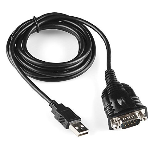 USB to RS232 Serial Converter Cable - 6 Feet DB9 Male to USB A - Compatible with Windows, Mac, Linux - Ideal for Industrial Equipment, POS Systems & Legacy Devices