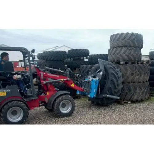 Just Easy Tools 2160 Easy Gripper Tire Manipulator - Heavy Duty Tire Handling Tool for Giant Tractor & Truck Tires - Perfect for Auto Shops, Farms & Construction Sites