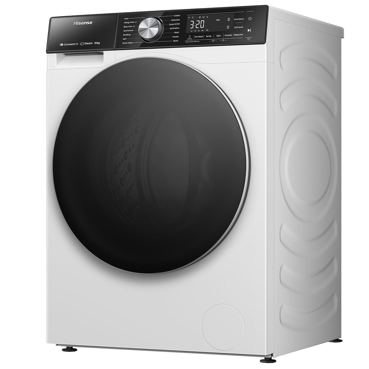 Hisense 10kg Series 5 Front Load Washing Machine HWFS1015E - Energy Efficient Large Capacity Washer for Family Laundry | Perfect for Apartments, Homes & Laundromats