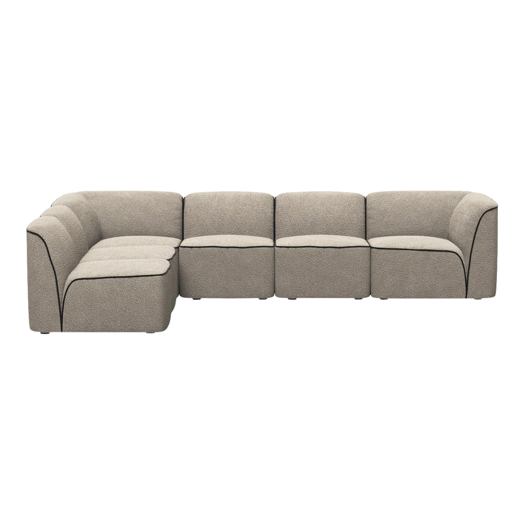 Flora Pre-Configured Sofa Set - 2 Piece Modern Living Room Furniture for Small Spaces | Perfect for Apartments, Condos & Cozy Homes