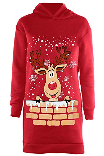 Reindeer on Wall Red