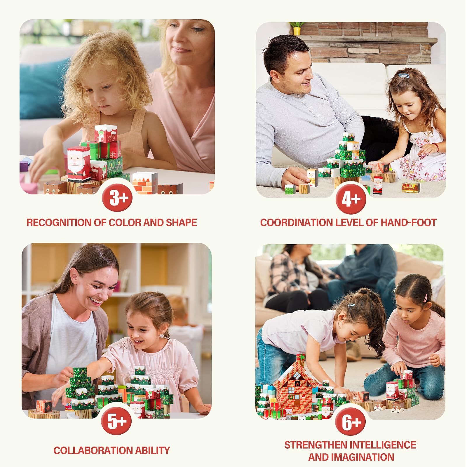 86Pcs Magnetic Building Blocks Set - STEM Educational Construction Toys for Toddlers & Kids Ages 3-8 | Sensory Learning Toys for Boys & Girls | Perfect Birthday Gifts | Great for Classroom, Home Play & Creative Development