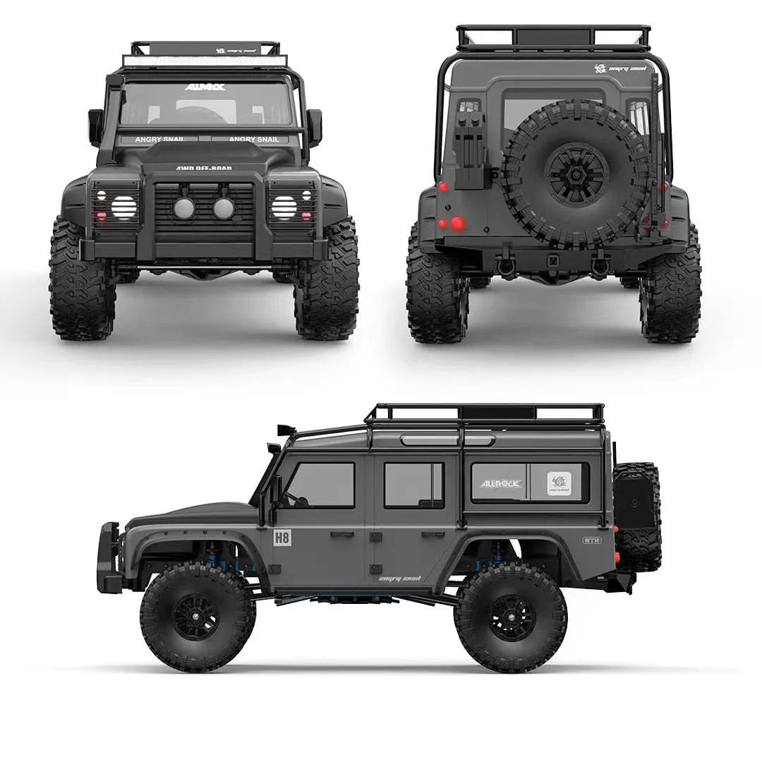 MJX HYPER GO H8H/H8H+ V2 1/8 Scale 2.4GHz Remote Control RC Car Off Road Vehicle - High Speed Racing, Stunt Driving & Backyard Bashing for Kids & Adults