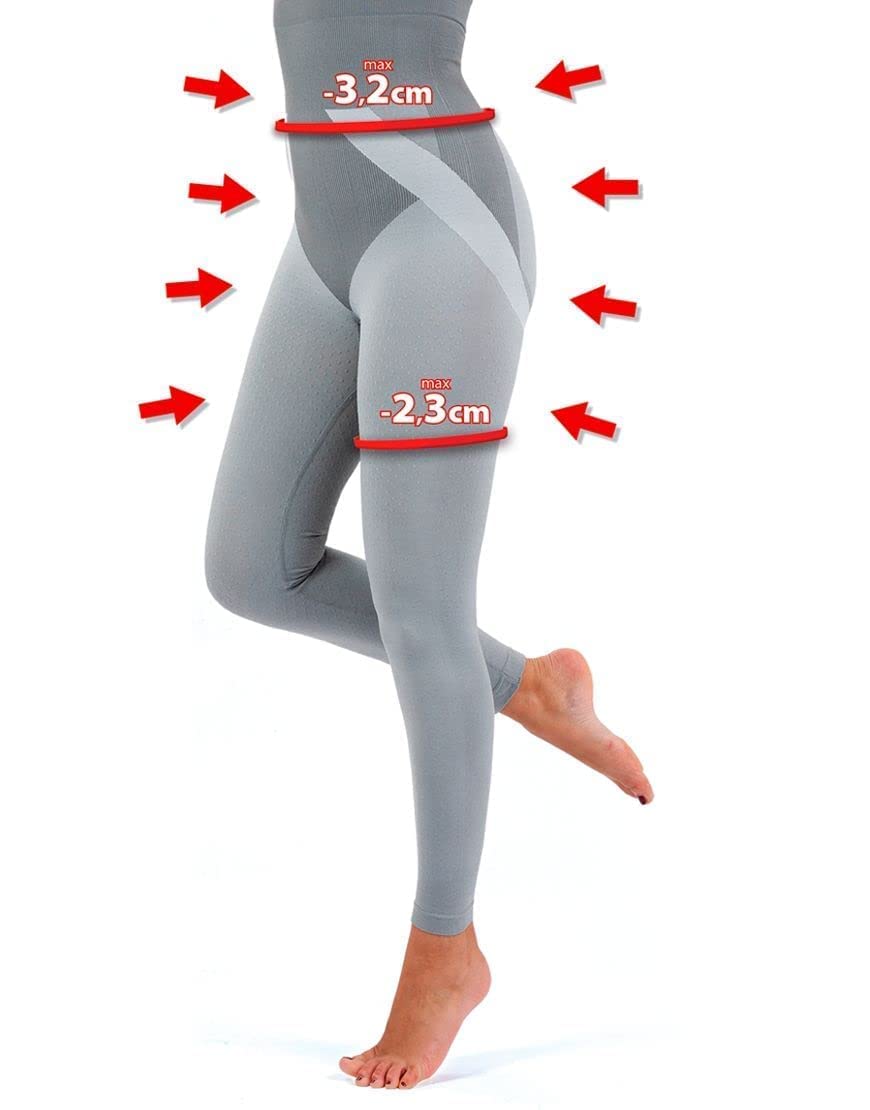 Best Massage & Slimming Leggings for Women - Waist Trainer Yoga Pants with Tummy Control - Perfect for Workout, Gym, Running & Daily Wear