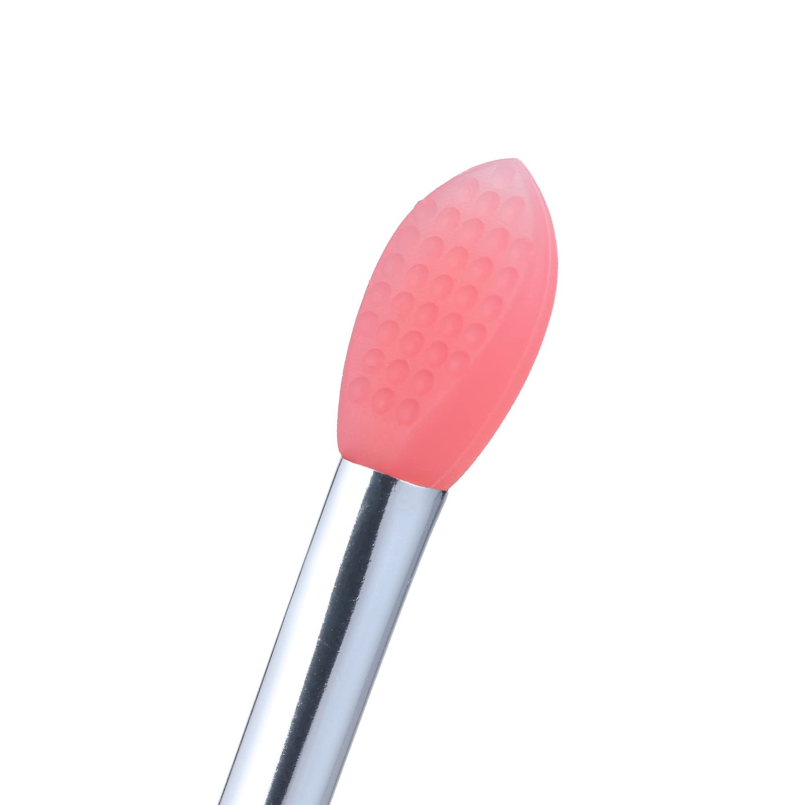 Homgee 10-Piece Silicone Lip Brush Set - Small Makeup Brushes for Lipstick Application with 2 Anti-Loss Covers - Perfect for Lip Care, Makeup Artists & Travel Kits