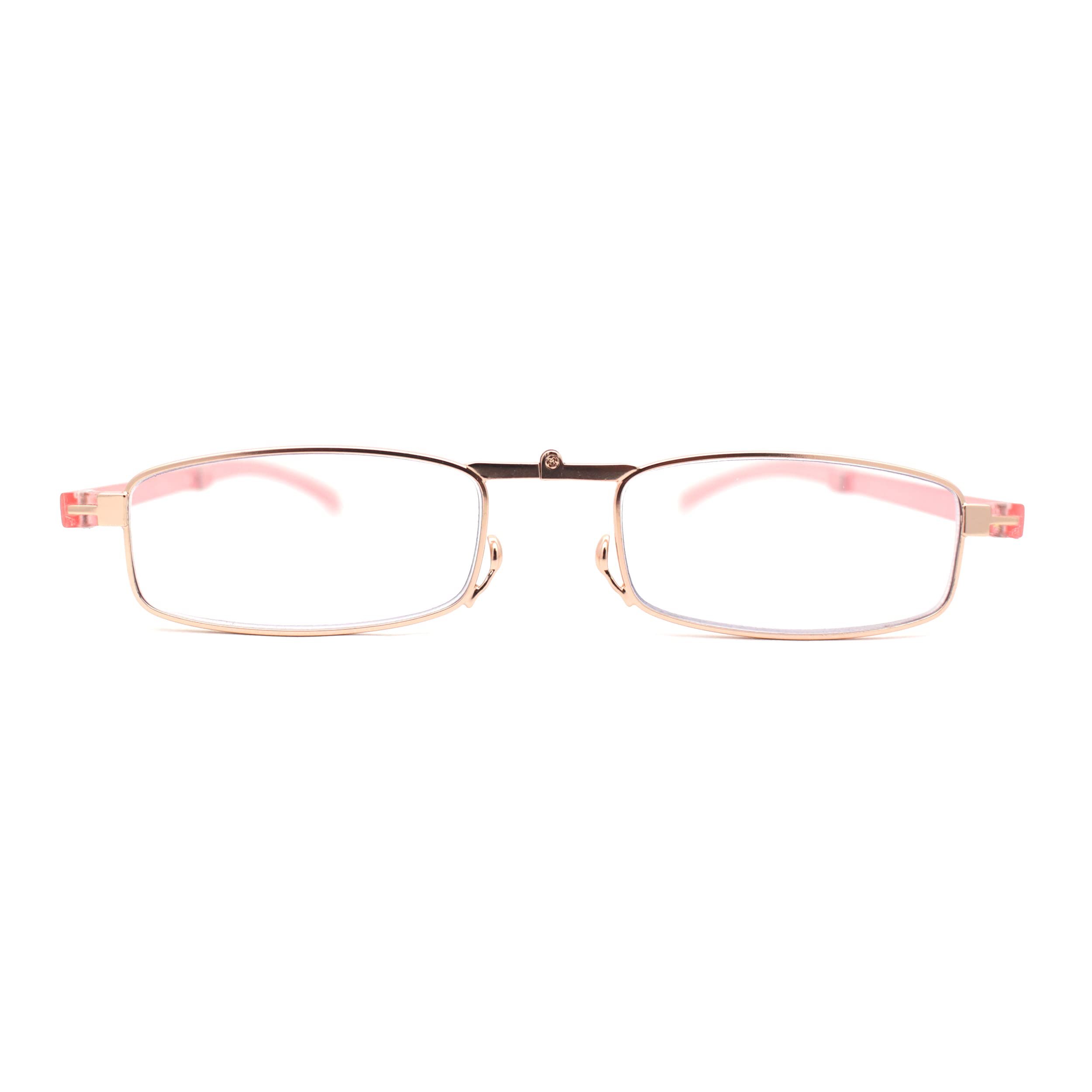 SA106 Blue Light Blocking Reading Glasses - Portable, Lightweight & Phone Attachable for Computer, Reading & Digital Eye Strain Relief