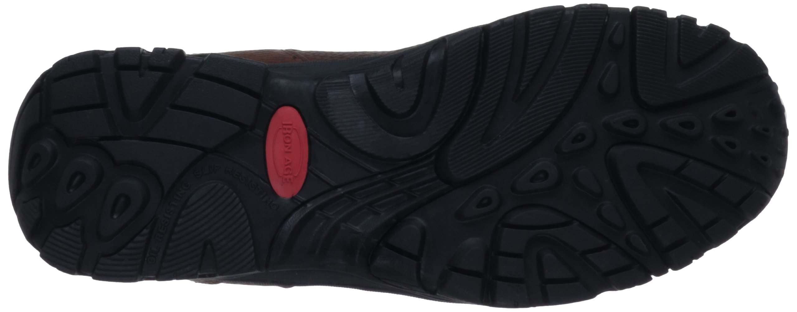 Iron Age Men's Electrical Hazard Composite Toe Work Safety Shoes - Black | Slip Resistant & Comfortable for Construction, Warehouse & Industrial Jobs