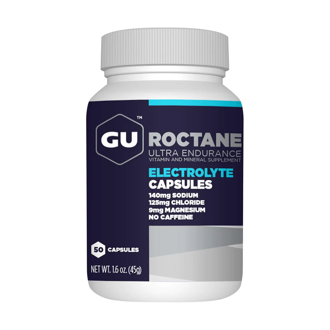 GU Roctane Electrolyte Capsules - Rapid Hydration & Energy Boost for Endurance Athletes | Perfect for Marathon Training, Cycling & Triathlon Performance