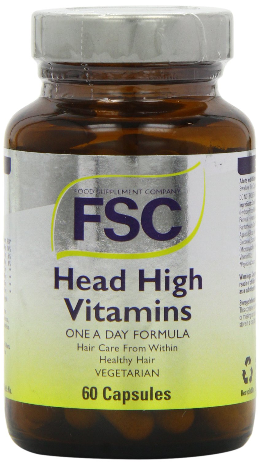 Head High Vitamins 60 Capsules - Premium Brain Support Supplement for Focus & Memory - Daily Nootropic Boost for Work, Study & Mental Clarity