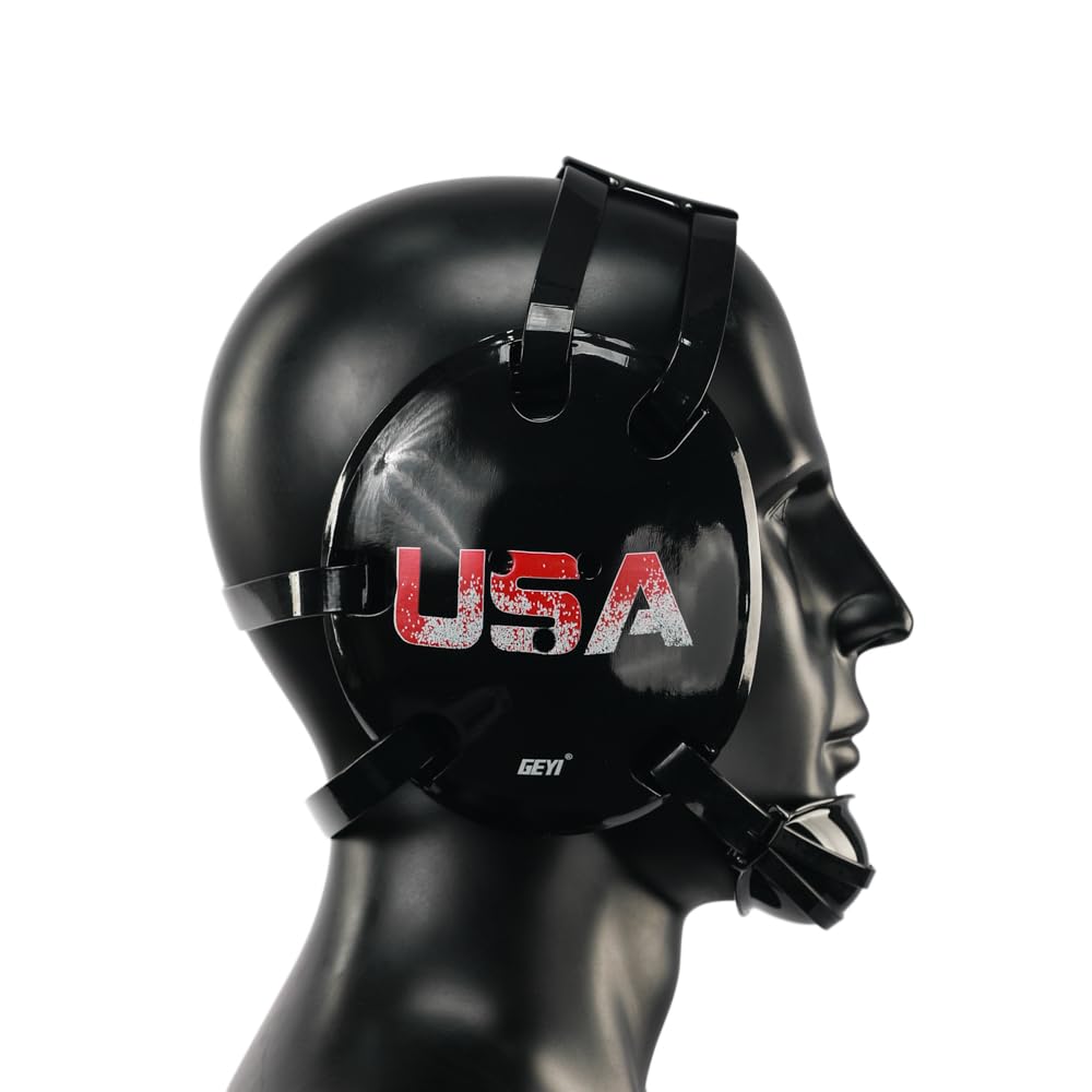 USA Flag Wrestling Headgear - Durable & Comfortable Protective Gear for Kids & Adults - Perfect for Training, Matches & Sports Safety