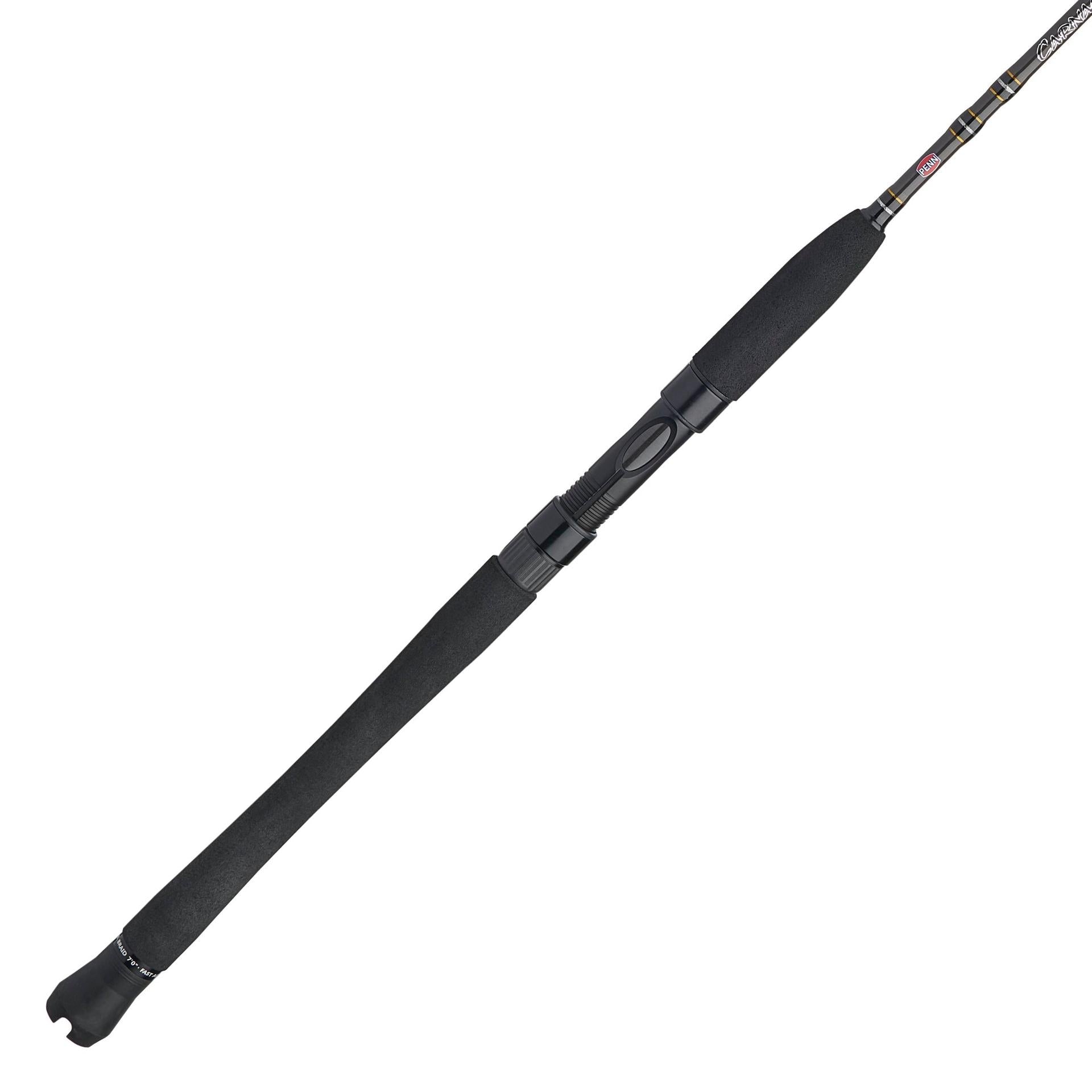Carnage® III Inshore Spinning Rod - Lightweight Graphite Fishing Rod for Saltwater & Freshwater - Perfect for Kayak Fishing, Shore Casting, and Boat Angling